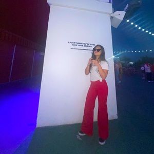 Red Pants from Lulus